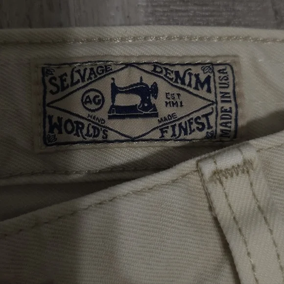 Adriano Goldschmied Denim Jeans 33x34 Kurabo Japan Selvage Denim
